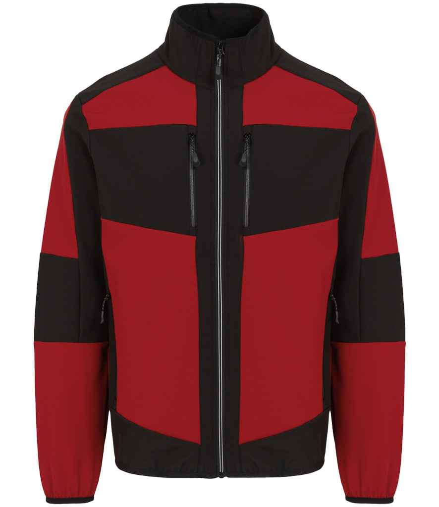 Regatta E-Volve Two Layer Soft Shell Jacket - Classic Red/Black